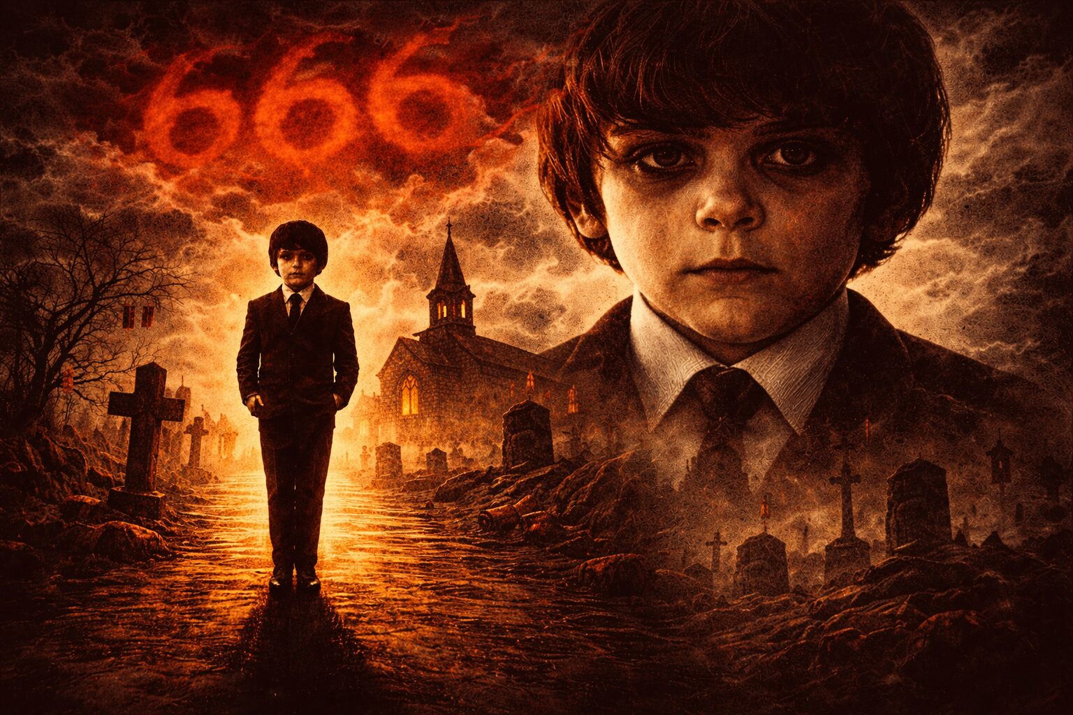 映画オーメン1976徹底解剖！666の呪いと興行収入の真実 | 恐怖の